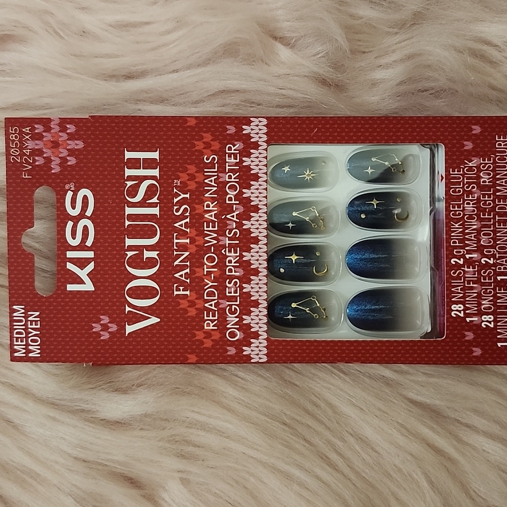 Brand New KISS VOGUISH FANTASY False Nails-M